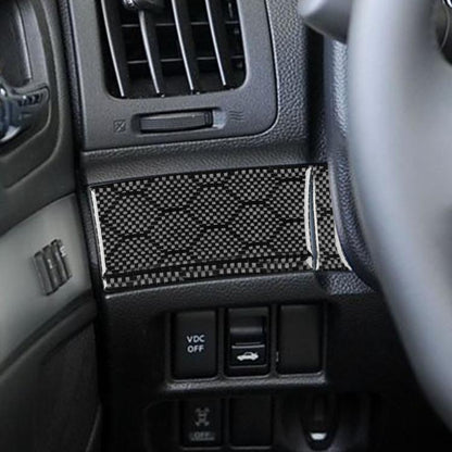 For Infiniti G37/G25/Q60 4pcs /Set Left-hand Drive Steering Wheel Button Left Cover Sticker(Black) - Car Interior Mouldings by buy2fix | Online Shopping UK | buy2fix