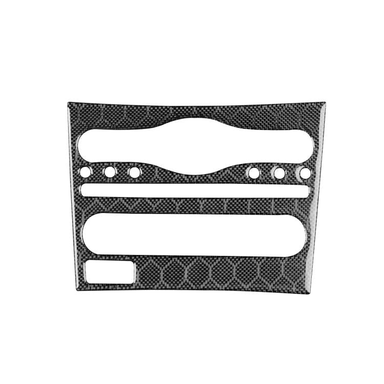 For Infiniti G35/G37/G25/Q60 Console CD AC Switch Panel B Model Sticker(Black) - Car Interior Mouldings by buy2fix | Online Shopping UK | buy2fix