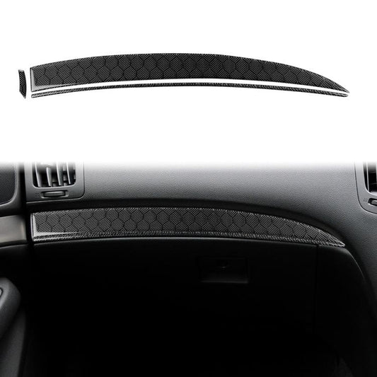 For Infiniti G35/G37/G25/Q60 3pcs /Set Right-Hand Drive Air Outlet Sticker(Black) - Car Interior Mouldings by buy2fix | Online Shopping UK | buy2fix
