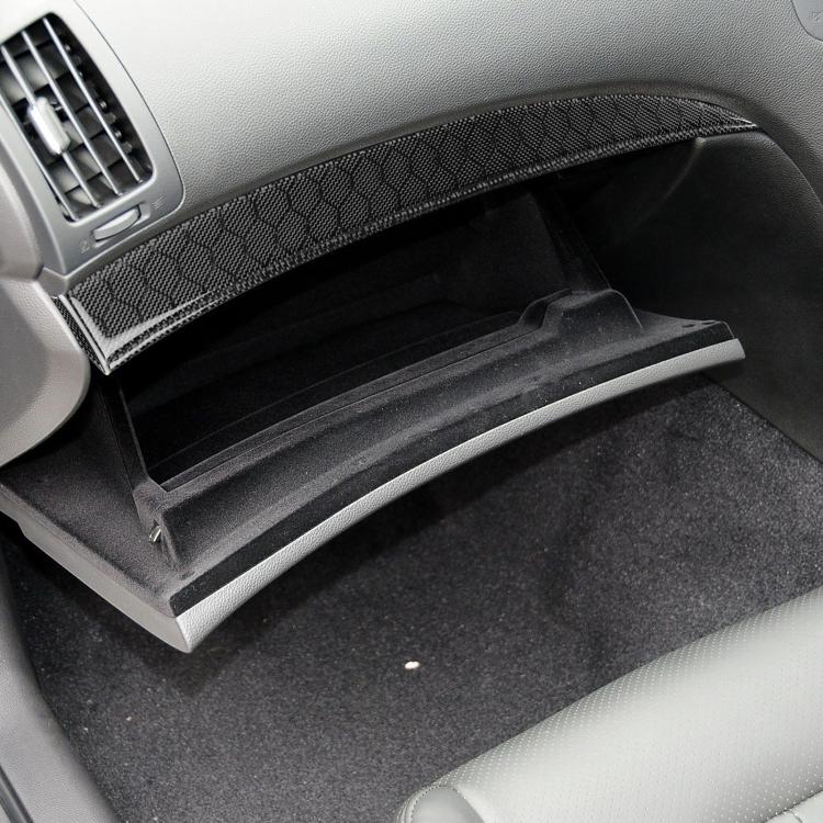 For Infiniti G35/G37/G25/Q60 3pcs /Set Right-Hand Drive Air Outlet Sticker(Black) - Car Interior Mouldings by buy2fix | Online Shopping UK | buy2fix