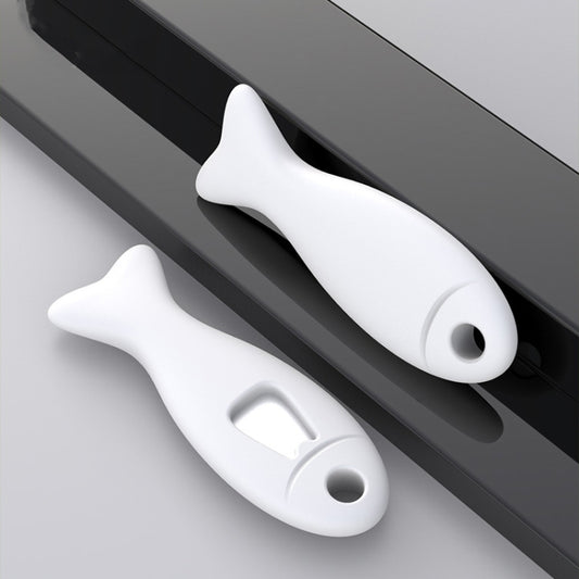 SC01 Phone Card Removal Needle Anti-Loss Card Extractor Card Opening Needle Cover(White) - SIM Card Tool by buy2fix | Online Shopping UK | buy2fix