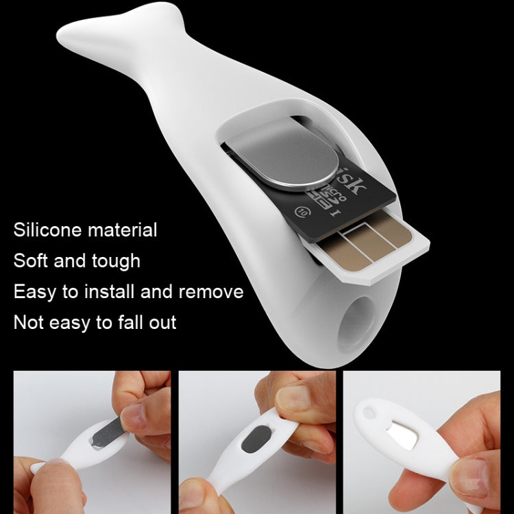 SC01 Phone Card Removal Needle Anti-Loss Card Extractor Card Opening Needle Cover(White) - SIM Card Tool by buy2fix | Online Shopping UK | buy2fix