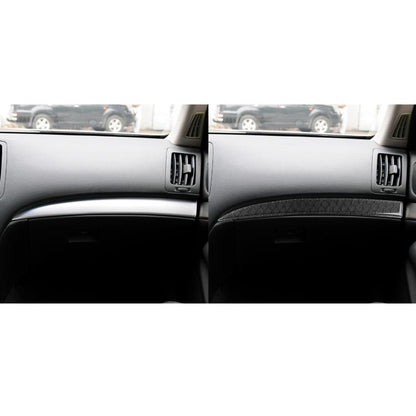 For Infiniti G35/G37/G25/Q60 3pcs /Set Left-hand Drive Air Outlet Sticker(Black) - Car Interior Mouldings by buy2fix | Online Shopping UK | buy2fix