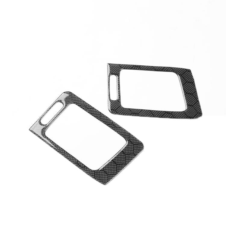 For Infiniti G35/G37/G25/Q60 2pcs /Set Universal Air Outlet Sticker For Left And Right Driving(Black) - Car Interior Mouldings by buy2fix | Online Shopping UK | buy2fix