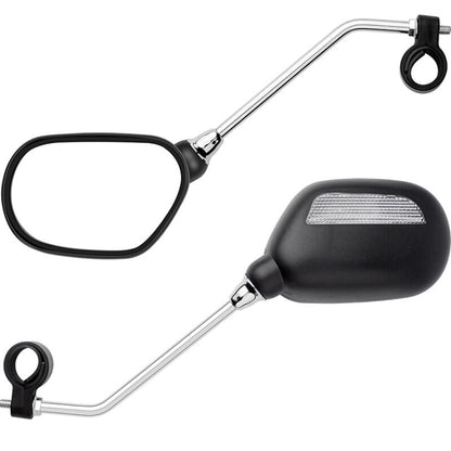 2pcs /Pair Bicycle Rearview Mirror Riding Mountain Car Reflector Bicycle Reversing Mirror by buy2fix