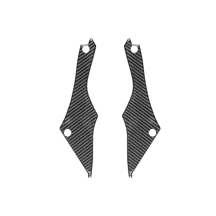 For Chevrolet Corvette C8 2pcs /Set Rear Door Inner Frame Sticker(Black) - Car Interior Mouldings by buy2fix | Online Shopping UK | buy2fix