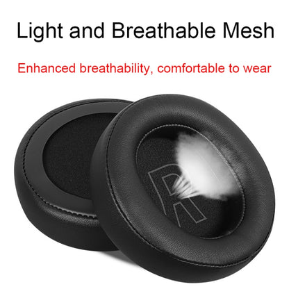 1 Pair For Edifier G5BT Leather Headset Breathable Sponge Cover(Grey) - Earmuff & Pad by buy2fix | Online Shopping UK | buy2fix