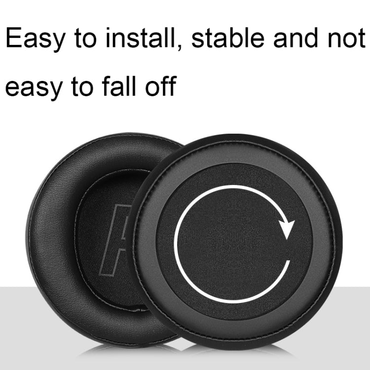 1 Pair For Edifier G5BT Leather Headset Breathable Sponge Cover(Grey) - Earmuff & Pad by buy2fix | Online Shopping UK | buy2fix