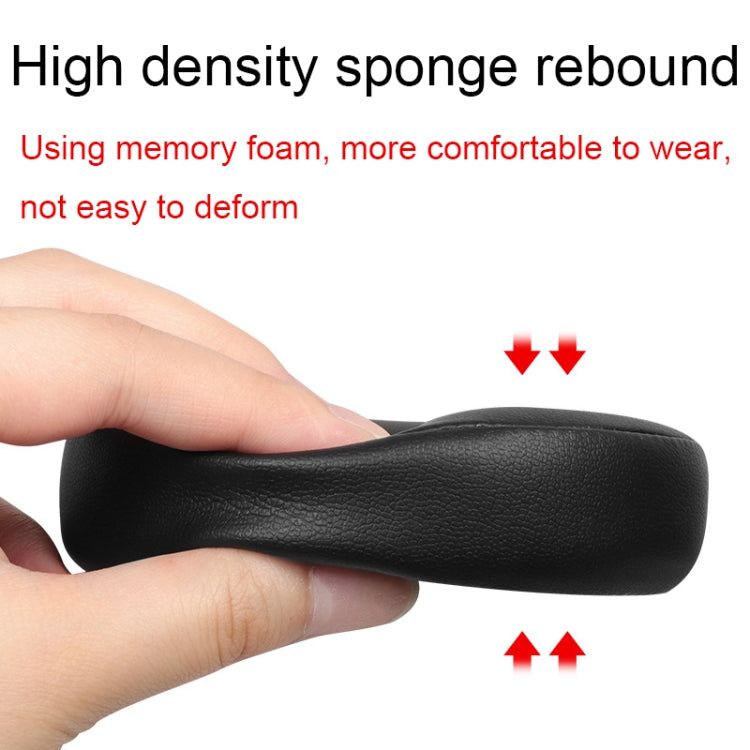 1 Pair For Edifier G5BT Leather Headset Breathable Sponge Cover(Grey) - Earmuff & Pad by buy2fix | Online Shopping UK | buy2fix