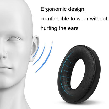 2pcs For Parrot Zik Soft And Breathable Earphone Cover(White) - Earmuff & Pad by buy2fix | Online Shopping UK | buy2fix