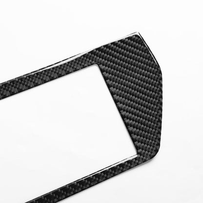 For 2019-2024 BMW 8 Series G14 Right-hand Drive 2pcs /Set Navigation Screen Frame Sticker(Black) - Car Interior Mouldings by buy2fix | Online Shopping UK | buy2fix