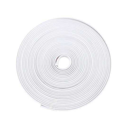 Car Wheel General TPE Protection Ring Bumper Wheel Decoration Modification Supplies(White)