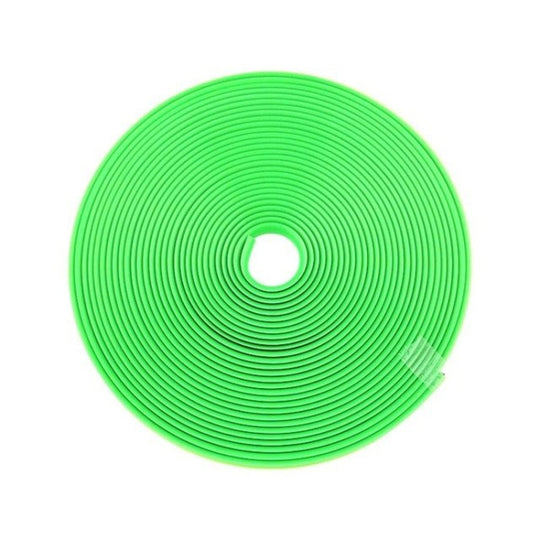 Car Wheel General TPE Protection Ring Bumper Wheel Decoration Modification Supplies(Green)