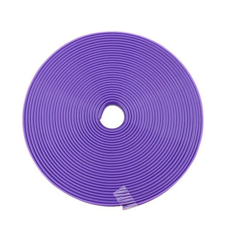 Car Wheel General TPE Protection Ring Bumper Wheel Decoration Modification Supplies(Purple) - Decorative Strip by buy2fix | Online Shopping UK | buy2fix