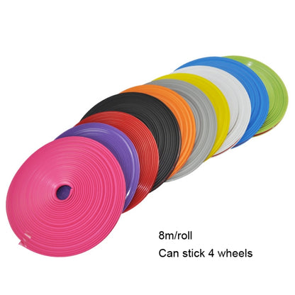 Car Wheel General TPE Protection Ring Bumper Wheel Decoration Modification Supplies(Purple) - Decorative Strip by buy2fix | Online Shopping UK | buy2fix