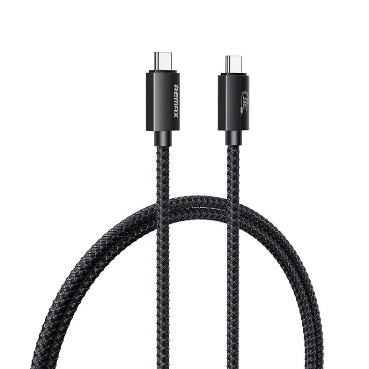 Remax  RC-C039  Dual USB-C / Type-C Compatible with USB4.0  240W Fast Charging Data Cable, Length:1m - USB-C & Type-C Cable by REMAX | Online Shopping UK | buy2fix