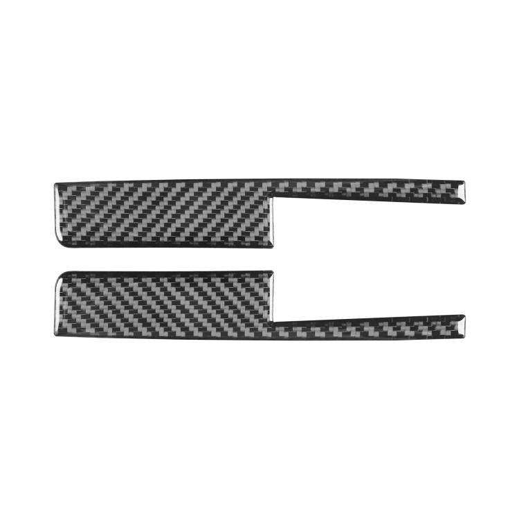 For Chevrolet Corvette C8 2pcs /Set Car Door Lock Switch Sticker(Black) - Car Interior Mouldings by buy2fix | Online Shopping UK | buy2fix