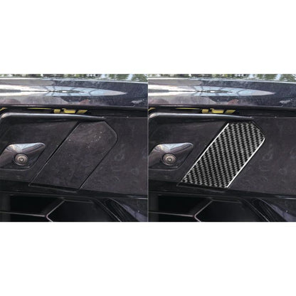For Chevrolet Corvette C8 2pcs /Set Trailer Hook Sticker(Black) - Car Interior Mouldings by buy2fix | Online Shopping UK | buy2fix