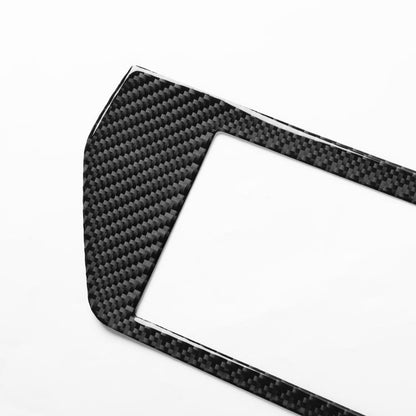 For 2019-2024 BMW 8 Series G14 Left-hand Drive 2pcs /Set Navigation Screen Frame Sticker(Black) - Car Interior Mouldings by buy2fix | Online Shopping UK | buy2fix