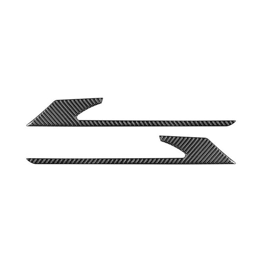 For 2019-2024 BMW 8 Series G14 Left and Right Drive 2pcs /Set Rear Fog Light Eyebrow Sticker(Black) - Car Interior Mouldings by buy2fix | Online Shopping UK | buy2fix