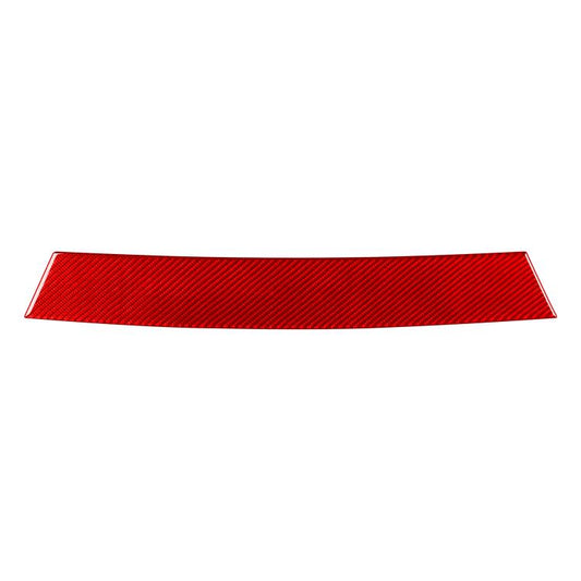 For 2019-2024 BMW 8 Series G14 Universal External Rear Guard Plate Sticker(Red) - Car Interior Mouldings by buy2fix | Online Shopping UK | buy2fix