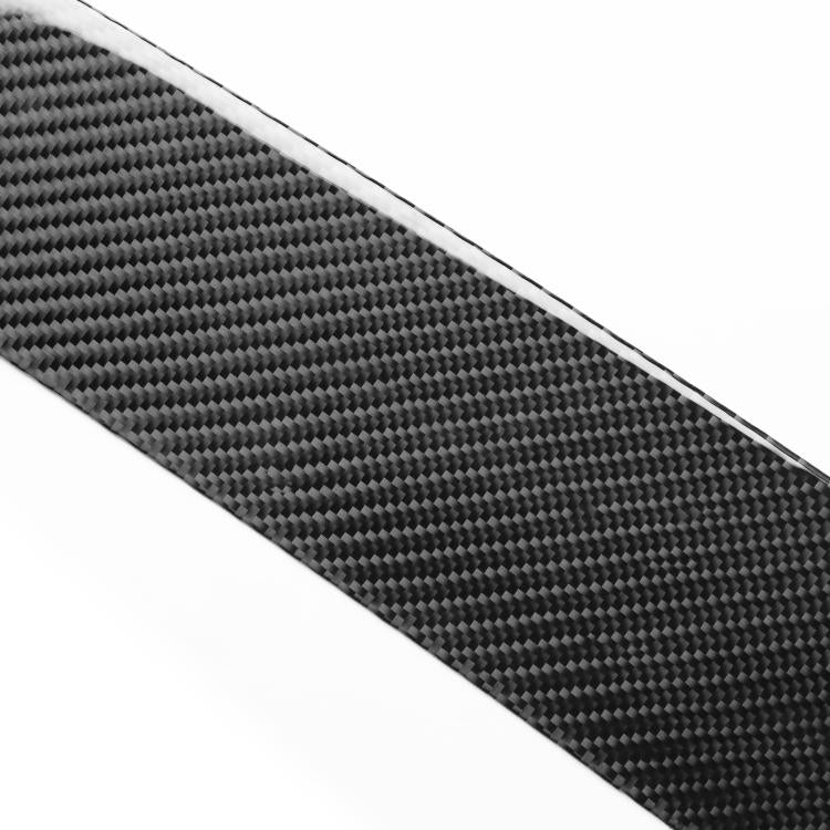 For 2019-2024 BMW 8 Series G14 Universal External Rear Guard Plate Sticker(Black) - Car Interior Mouldings by buy2fix | Online Shopping UK | buy2fix