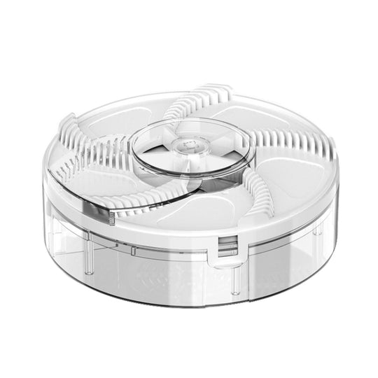 S008 Automatic Fly Killer Silent USB Household Fly Trap, Spec: 1200mAh Battery Charging Type(White)