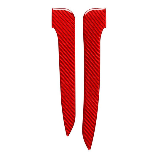 For 2019-2024 BMW 8 Series G14 2pcs /Set Right-hand Drive Rearview Mirror Anti-scratch Strip Stickers(Red) - Car Interior Mouldings by buy2fix | Online Shopping UK | buy2fix