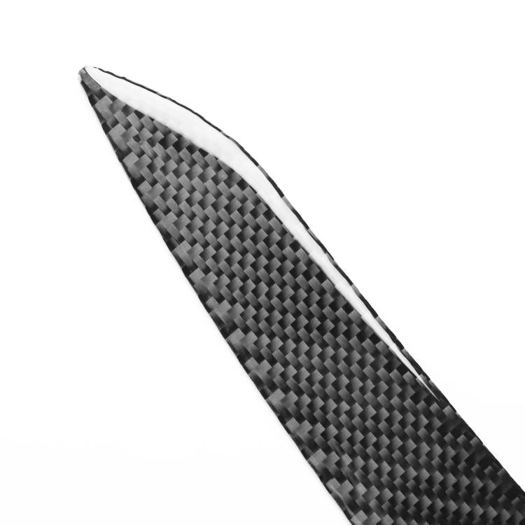 For 2019-2024 BMW 8 Series G14 2pcs /Set Right-hand Drive Rearview Mirror Anti-scratch Strip Stickers(Black) - Car Interior Mouldings by buy2fix | Online Shopping UK | buy2fix