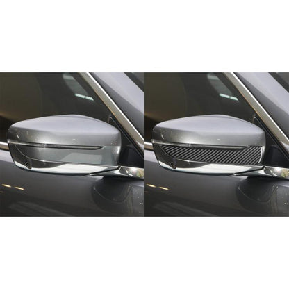 For 2019-2024 BMW 8 Series G14 2pcs /Set Right-hand Drive Rearview Mirror Anti-scratch Strip Stickers(Black) - Car Interior Mouldings by buy2fix | Online Shopping UK | buy2fix