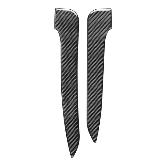 For 2019-2024 BMW 8 Series G14 2pcs /Set Left-hand Drive Rearview Mirror Anti-scratch Strip Stickers(Black) - Car Interior Mouldings by buy2fix | Online Shopping UK | buy2fix