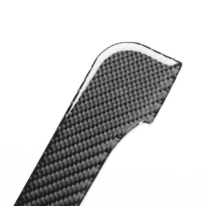 For 2019-2024 BMW 8 Series G14 2pcs /Set Left-hand Drive Rearview Mirror Anti-scratch Strip Stickers(Black) - Car Interior Mouldings by buy2fix | Online Shopping UK | buy2fix