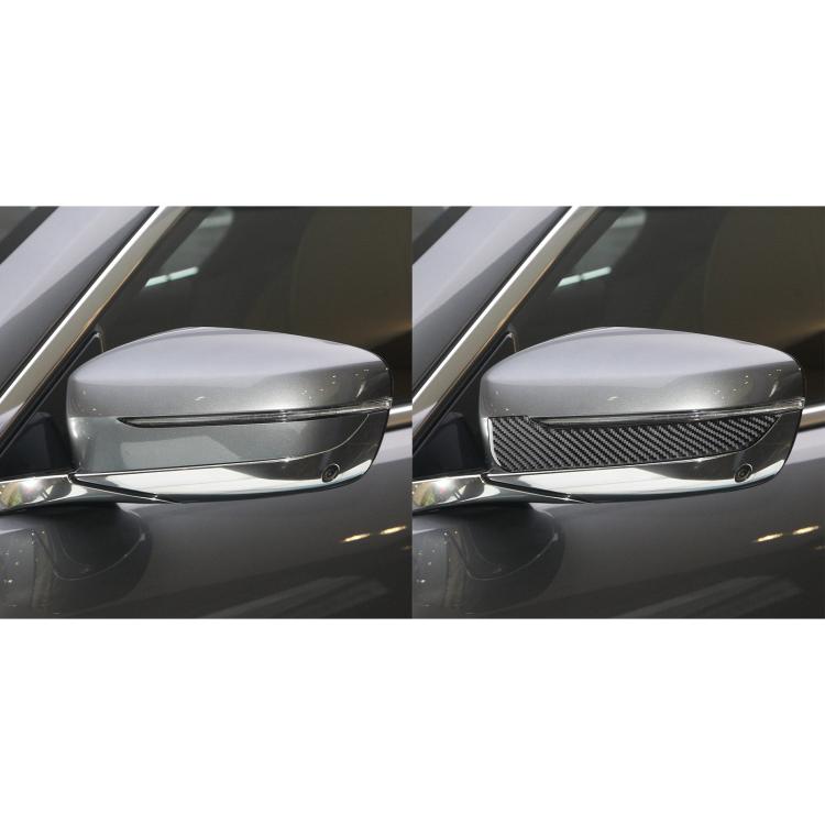 For 2019-2024 BMW 8 Series G14 2pcs /Set Left-hand Drive Rearview Mirror Anti-scratch Strip Stickers(Red) - Car Interior Mouldings by buy2fix | Online Shopping UK | buy2fix