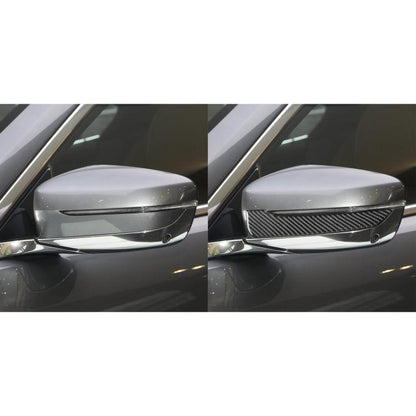 For 2019-2024 BMW 8 Series G14 2pcs /Set Left-hand Drive Rearview Mirror Anti-scratch Strip Stickers(Red) - Car Interior Mouldings by buy2fix | Online Shopping UK | buy2fix