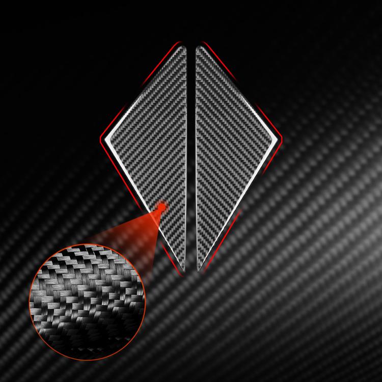 For 2019-2024 BMW 8 Series G14 2pcs /Set Universal A-pillar Stickers for Left and Right Drive(Red) - Car Interior Mouldings by buy2fix | Online Shopping UK | buy2fix