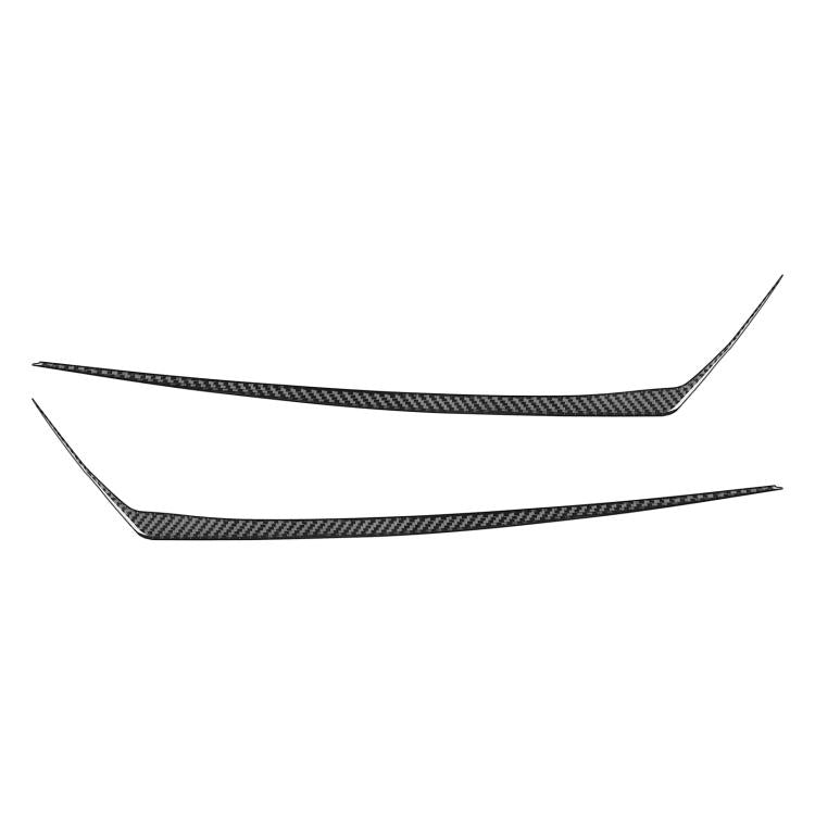 For Chevrolet Corvette C8 2pcs /Set Taillight Lower Trim Sticker(Black) - Car Interior Mouldings by buy2fix | Online Shopping UK | buy2fix