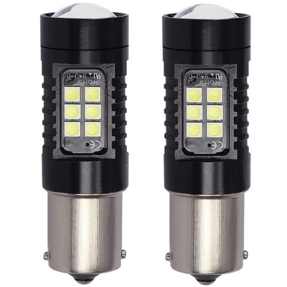 1pair Automotive High-power LED White Light Fog Lamp(1156) - Fog / Driving Lights by buy2fix | Online Shopping UK | buy2fix