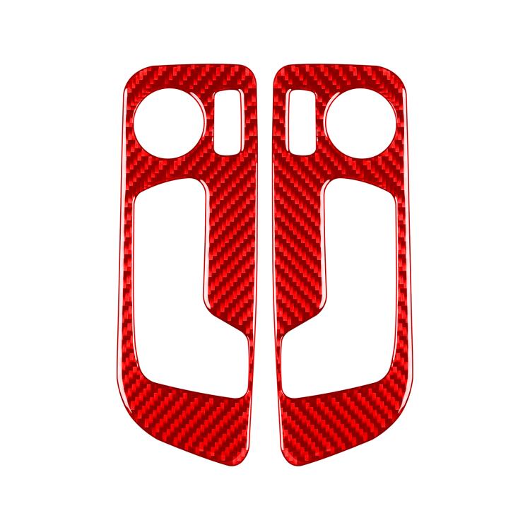 For 2019-2024 BMW 8 Series G14 2pcs /Set Universal Seat Adjustment Stickers For Left And Right Drive(Red) - Car Interior Mouldings by buy2fix | Online Shopping UK | buy2fix