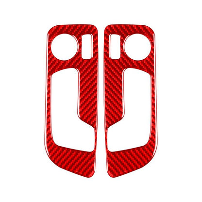For 2019-2024 BMW 8 Series G14 2pcs /Set Universal Seat Adjustment Stickers For Left And Right Drive(Red) - Car Interior Mouldings by buy2fix | Online Shopping UK | buy2fix