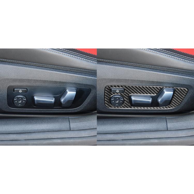 For 2019-2024 BMW 8 Series G14 2pcs /Set Universal Seat Adjustment Stickers For Left And Right Drive(Red) - Car Interior Mouldings by buy2fix | Online Shopping UK | buy2fix