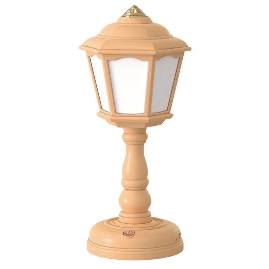 GIVELONG Retro Table Lamp USB Charging Small Night Light, Style: 320-2 Yellow