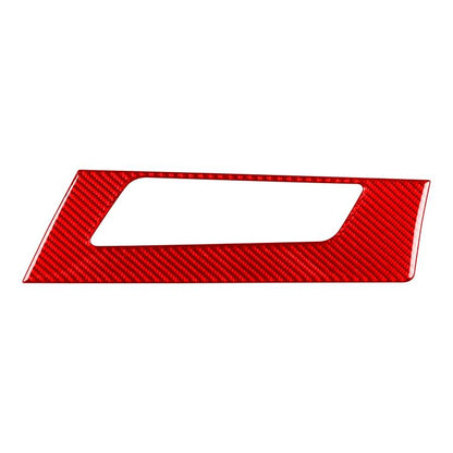 For 2019-2024 BMW 8 Series G14 Right-hand Drive Dashboard Speaker Frame Sticker(Red) - Car Interior Mouldings by buy2fix | Online Shopping UK | buy2fix