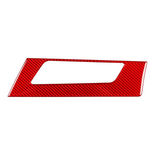 For 2019-2024 BMW 8 Series G14 Right-hand Drive Dashboard Speaker Frame Sticker(Red) - Car Interior Mouldings by buy2fix | Online Shopping UK | buy2fix