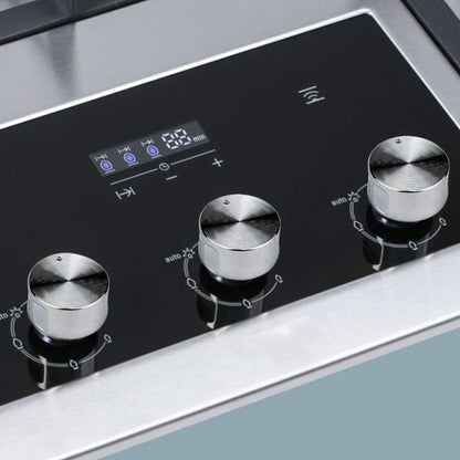 2pcs 6mm Gas Stove Knobs Universal Cooker Oven Hob Control Switch - Cooktop Parts by buy2fix | Online Shopping UK | buy2fix