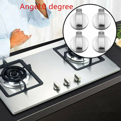 2pcs  6mm Cooker Hob Knobs Gas Stove Knobs Control Switch - Cooktop Parts by buy2fix | Online Shopping UK | buy2fix