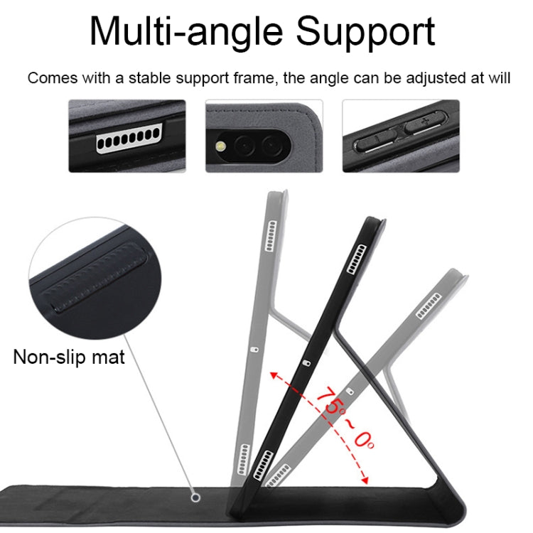 For Samsung S8 Ultra 14.6 inch Adjustable Tablet Waterproof Anti-drop Protective Cover(Black) - Other Galaxy Tab PC by buy2fix | Online Shopping UK | buy2fix