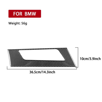For 2019-2024 BMW 8 Series G14 Left-hand Drive Dashboard Speaker Frame Sticker(Black) - Car Interior Mouldings by buy2fix | Online Shopping UK | buy2fix