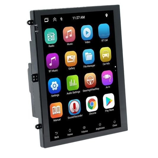 9.7 inch Vertical Screen Bluetooth Radio Android 13 GPS Navigation Device, Memory: 1+32G - Car MP3 & MP4 & MP5 by buy2fix | Online Shopping UK | buy2fix