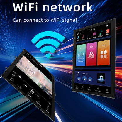 9.7 inch Vertical Screen Bluetooth Radio Android 13 GPS Navigation Device, Memory: 1+32G - Car MP3 & MP4 & MP5 by buy2fix | Online Shopping UK | buy2fix