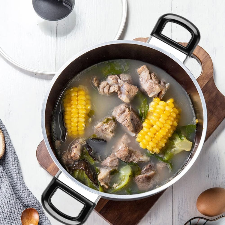 4pcs /Set  2-hole Short Side Pot Handle Bakelite Pressure Pan Handle Hole Spacing 20mm - Cooktop Parts by buy2fix | Online Shopping UK | buy2fix